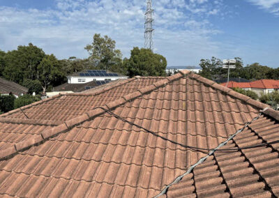 roof restoration before